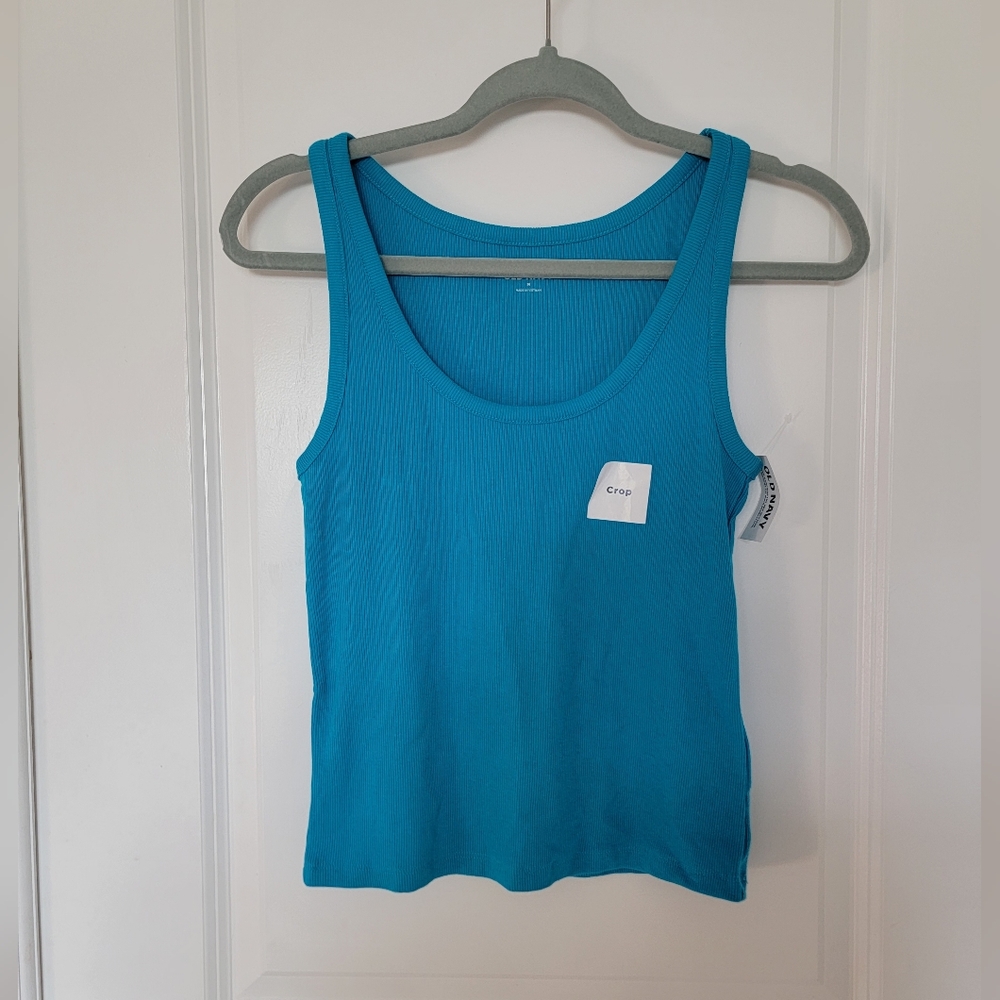 Old Navy Vibrant Blue Tank Top